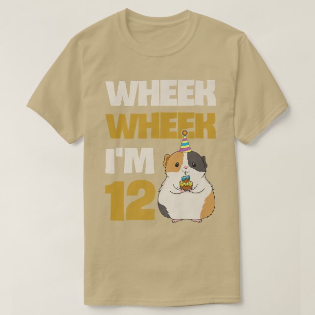 Guineas tiggioffert för din 12-åriga Guineas Dau T Shirt (Design framsida)