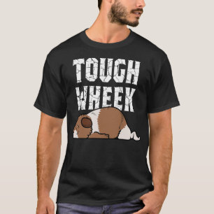 Guineas Tuff Wheek Cute Guinea Pet Cavies Gris T Shirt