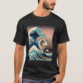 Guineas Underbara våg av Kanagawa Funny Animal Ja T Shirt