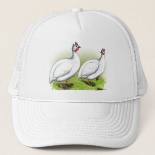 Guineas: White Truckerkeps