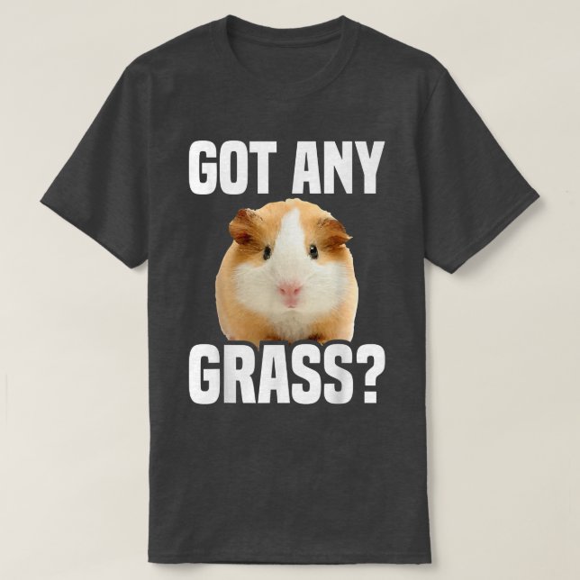 Guineas ynka Hårig PotatisHar Gris Gräs T Shirt (Design framsida)