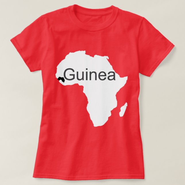 Guinee Conakry Tee Shirt (Design framsida)