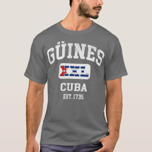 Guines Cuba XXL Athletic design 1 T Shirt