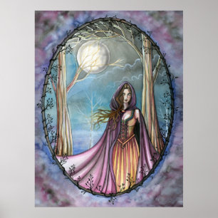Guinevere Fantasy Sago Saga Affisch Tryck