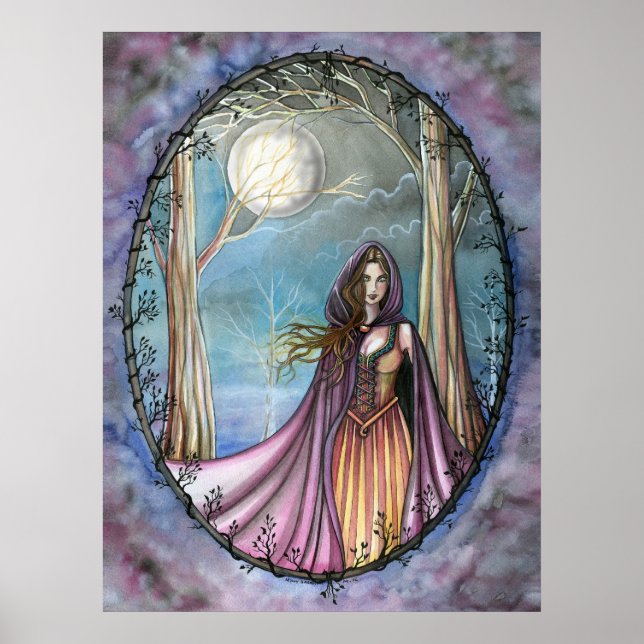 Guinevere Fantasy Sago Saga Affisch Tryck (Framsidan)