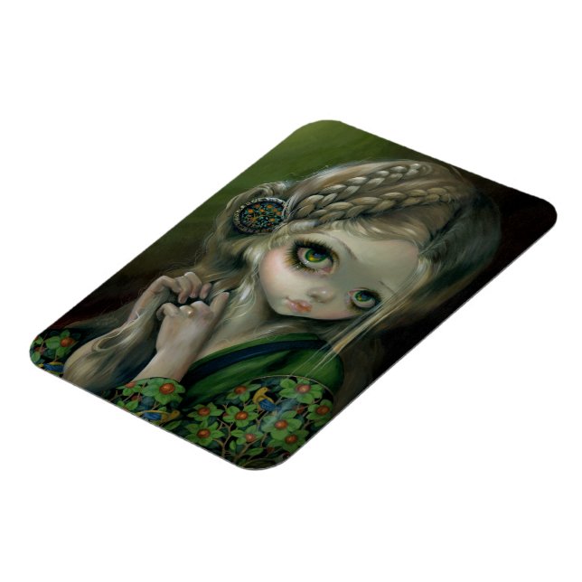 "Guinevere hade Grönt Ögon" Flex Magnet (Vänstra Sidan)