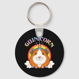 Guinicorn Guinea Gris Unicorn Costume Nyckelring