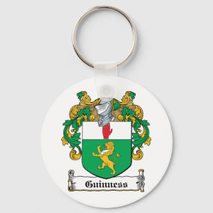 Guinness Family Crest Nyckelring