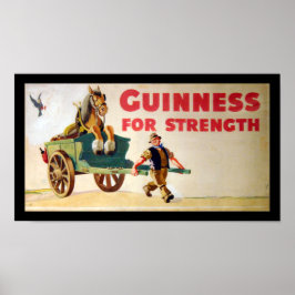 Guinness för styrka poster