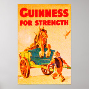 Guinness för styrka poster