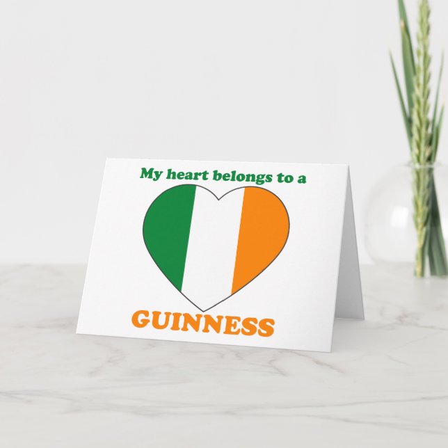Guinness Helgkort (Framsida)