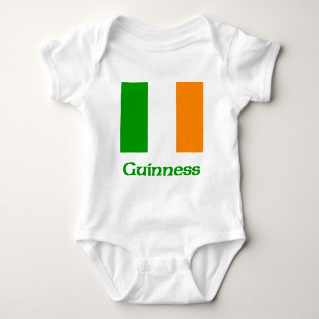 Guinness irländsk flagga tee shirt (Framsida)