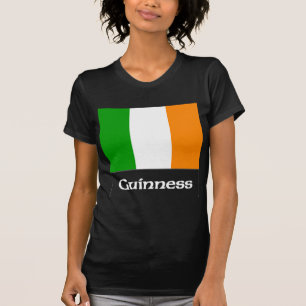 Guinness irländsk flagga tee shirt
