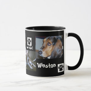 Guinness och Winston mugg