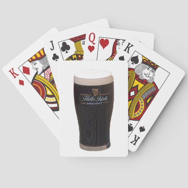 Guinness Pint-spelkort Spelkort (Baksidan)
