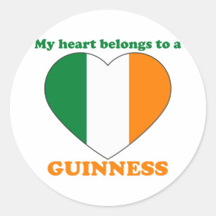 Guinness Runt Klistermärke