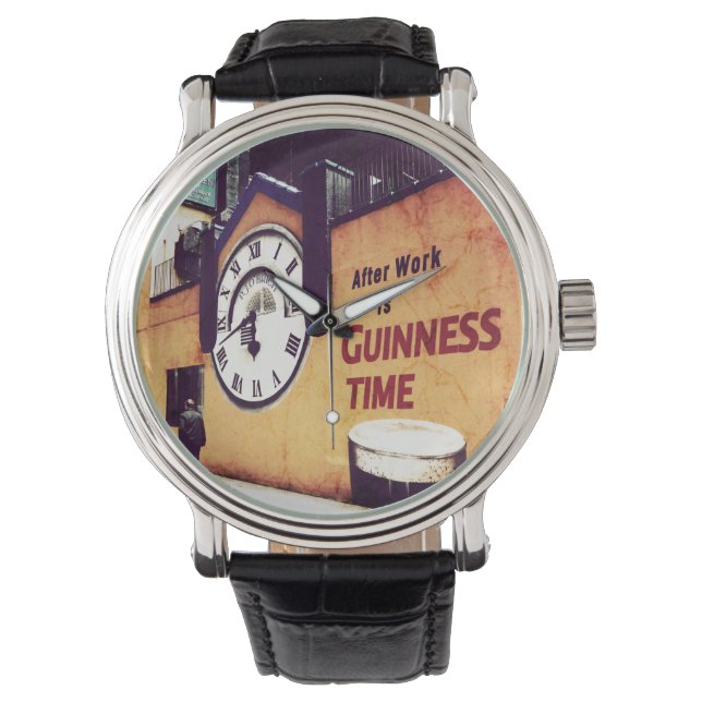 Guinness-tid Armbandsur (Framsida)