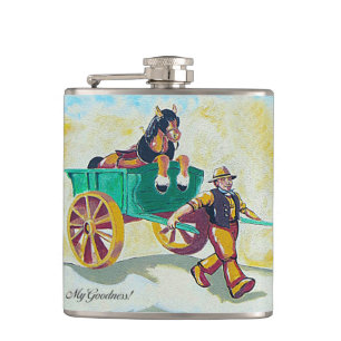 Guinness Vinyl Wrapped Flask Fickplunta