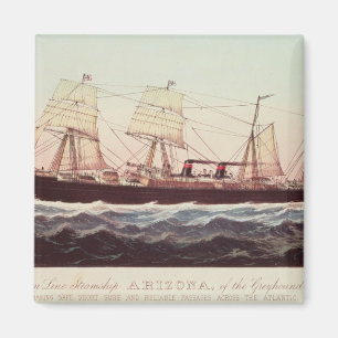 Guion fodrar steamshipen Arizona Magnet