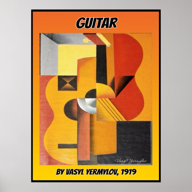 Guitar, 1919 poster (Framsidan)