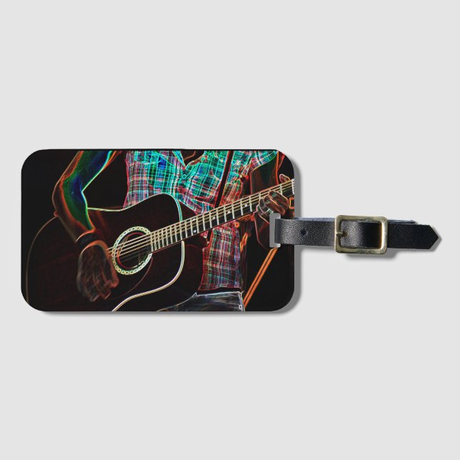 Guitar 1 bc ltcnm bagagebricka (Framsida horisontal)