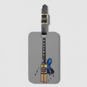 Guitar 4-Affärskortets kortplats Bagagebricka
