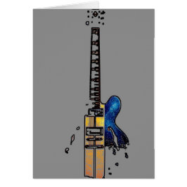 Guitar 4 gccnm hälsningskort