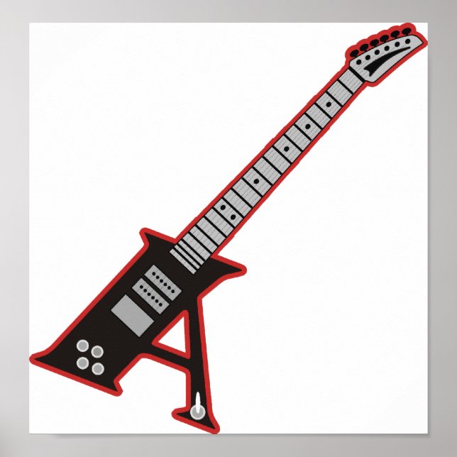 Guitar A Poster (Framsidan)