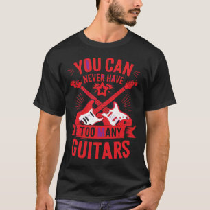 Guitar Addence - Ley for Six-String Fanati T Shirt