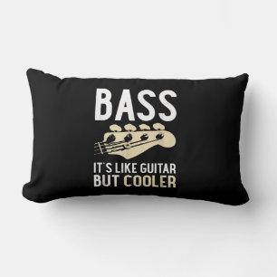 Guitar Älskare   Bass Det är som Guitar men Cooler Lumbarkudde