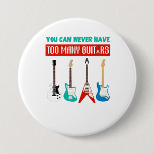 Guitar Älskare Du kan aldrig behöva använda mång Knapp