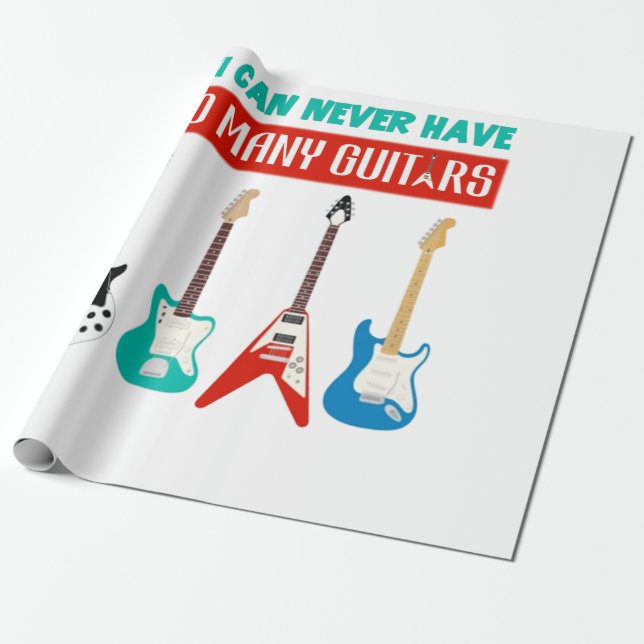 Guitar Älskare | Du kan aldrig behöva använda mång Presentpapper (Utrullad)