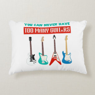 Guitar Älskare   Du kan aldrig behöva använda mång Prydnadskudde