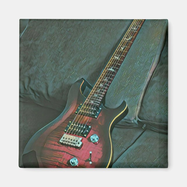 Guitar älskare-gåva från musiker magnet (Framsidan)