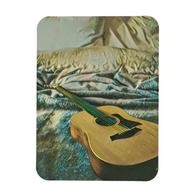 Guitar älskare-gåvor magnet (Vertikal)