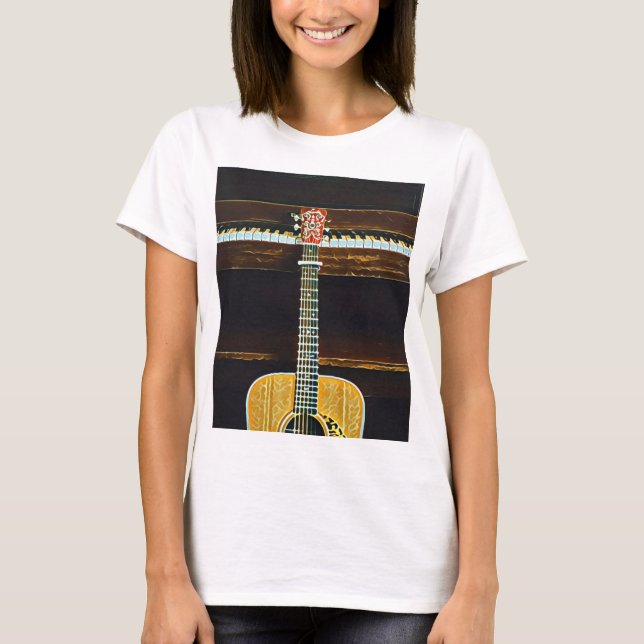 Guitar älskare-gåvor t shirt (Framsida)