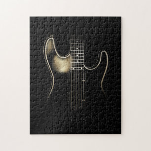 Guitar Älskare _ Guitar puzzle biet Älskare Pussel
