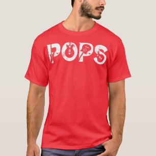 Guitar Älskare Guitarist Pops Funny Music Far Da T Shirt