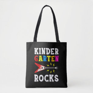Guitar Älskare Kindergarten Sten Guitar Tygkasse