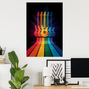 Guitar Älskare Poster