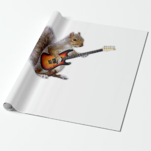 Guitar Älskare   Uppspelning av ekorre Guitar Presentpapper