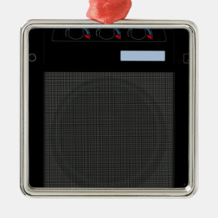 Guitar Amp Julgransprydnad Metall