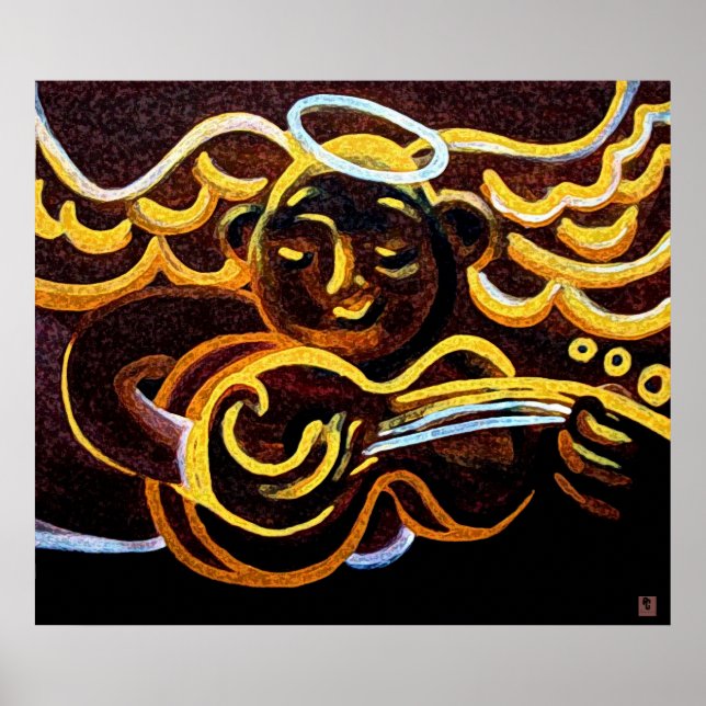 Guitar angel poster (Framsidan)