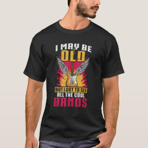 Guitar Angel Vingar Sten Concert T Shirt