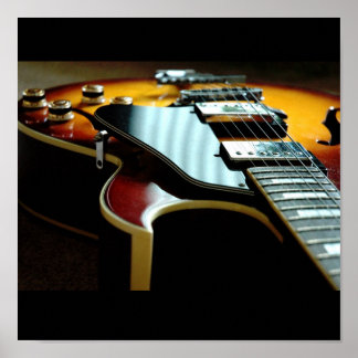 Guitar - Anpassad Poster
