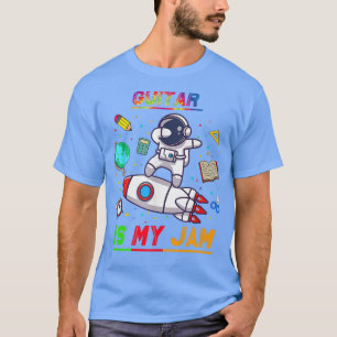 Guitar är min Sylt astronaut Back to school Eplore T Shirt