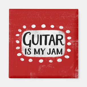 Guitar är min Sylt-kylskåp, magnet
