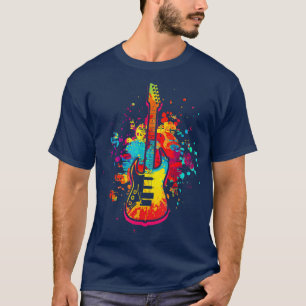 Guitar Art Guitarist Musician Guitar Music 987 T Shirt
