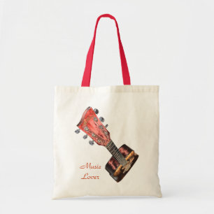 GUITAR ART Music-Älskare Tote Bag Tygkasse
