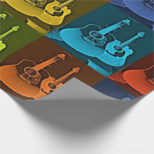 Guitar Art Wrapping Papper